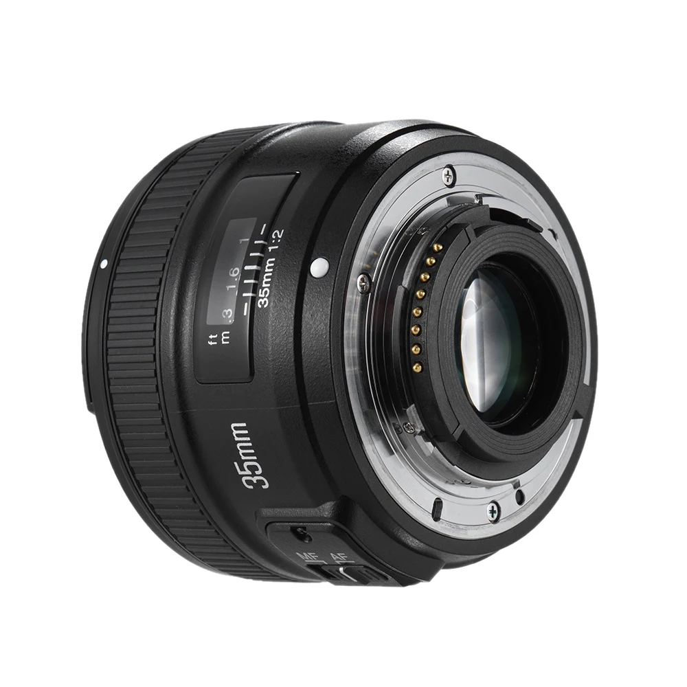 Объектив YONGNUO YN35mm F2.0 F2N объектив YN35mm AF/MF Фокус объектив для Nikon F крепление D7100 D3200 D3300 D3100 D5100 D90 DSLR Камера Лен