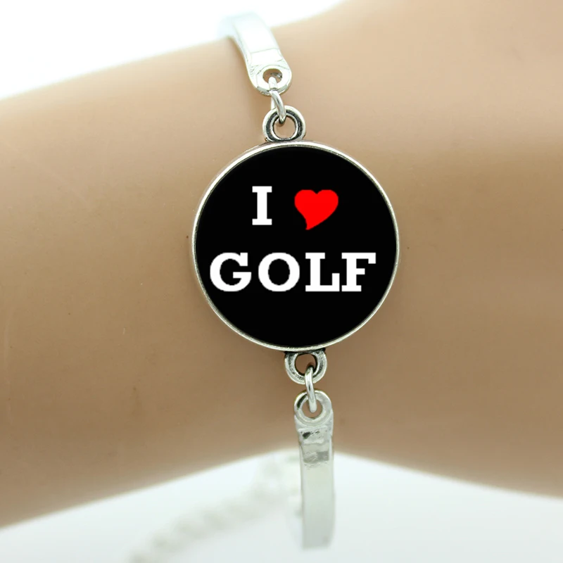 Новый элегантный синий спортивный браслет для гольфа Модный ручной работы