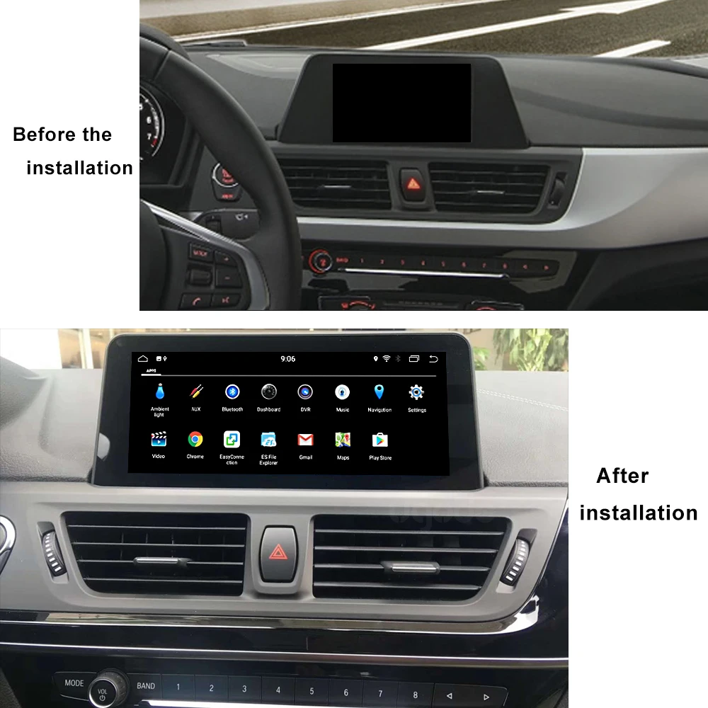 Ugode Android 7 1 Авто GPS навигационная система стерео плеер 10 25 &quotIPS экран для BMW серии F20