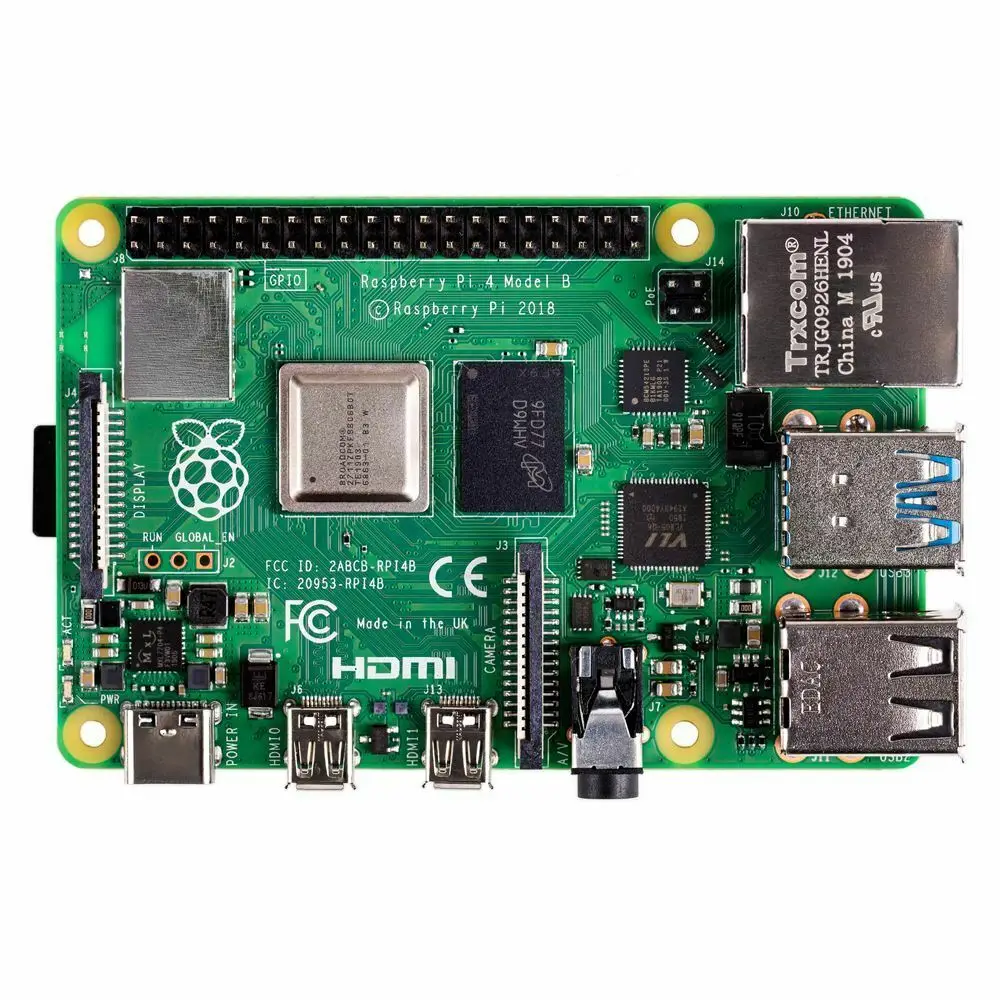 Raspberry Pi 4B 4 Model B гб RAM LPDDR4 SD 1 5 ггц 64 bit Quad core| |
