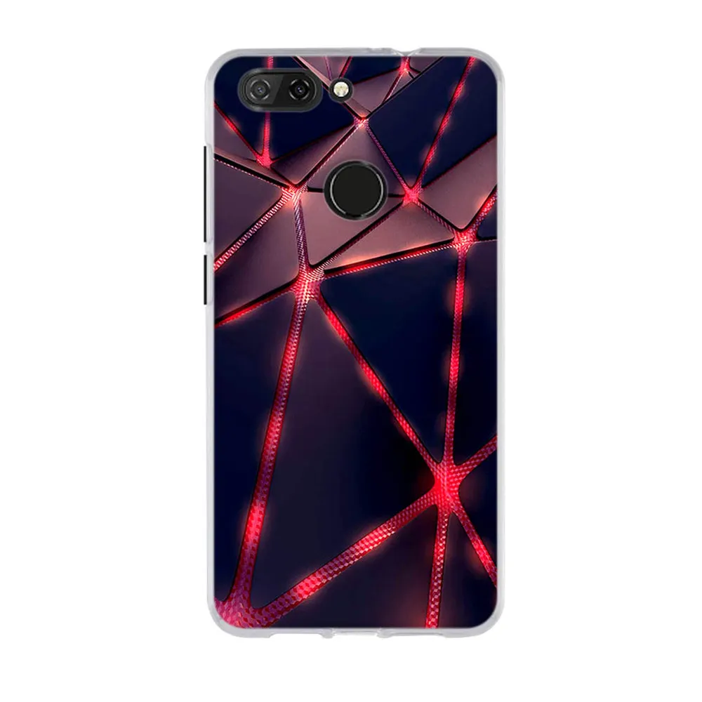 Роскошный чехол для ZTE Blade V9 мягкий силиконовый из ТПУ телефона оболочка чехлы
