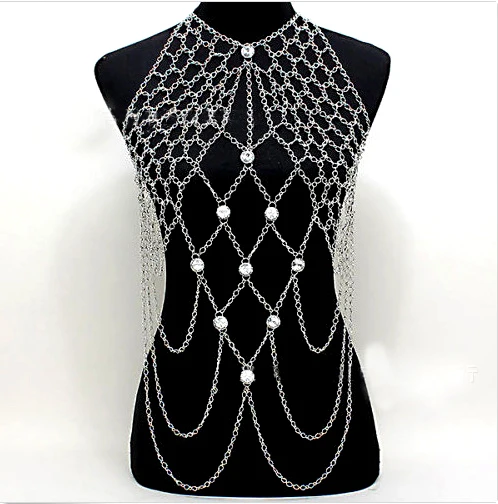 Новинка от Chran модное пикантное ожерелье золотистого и серебристого цвета с