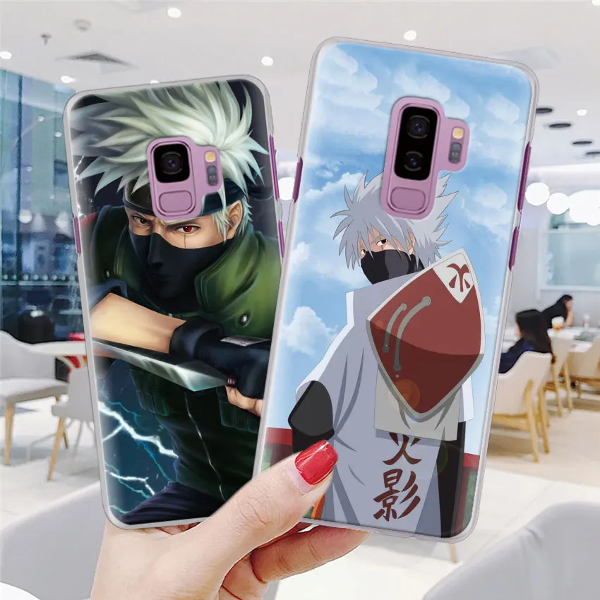 Аниме «Наруто» производства компании "Kakashi" чехол для телефона аниме для samsung Galaxy S10e S10 плюс S7 S8 S9 Plus, Note 8, 9, 10, плюс S10 5G M20 M30 жесткий чехол Coque