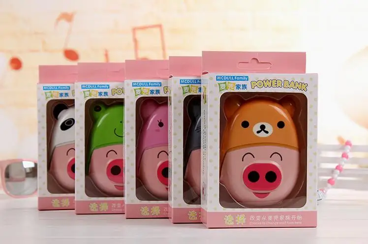 12000 мАч портативный мода мультфильм Mcdull зарядное устройство мини-игрушки