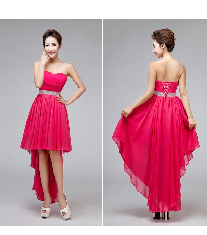 Полуофициальное короткое милое 16 черное ярко розовое фуксия красное синее