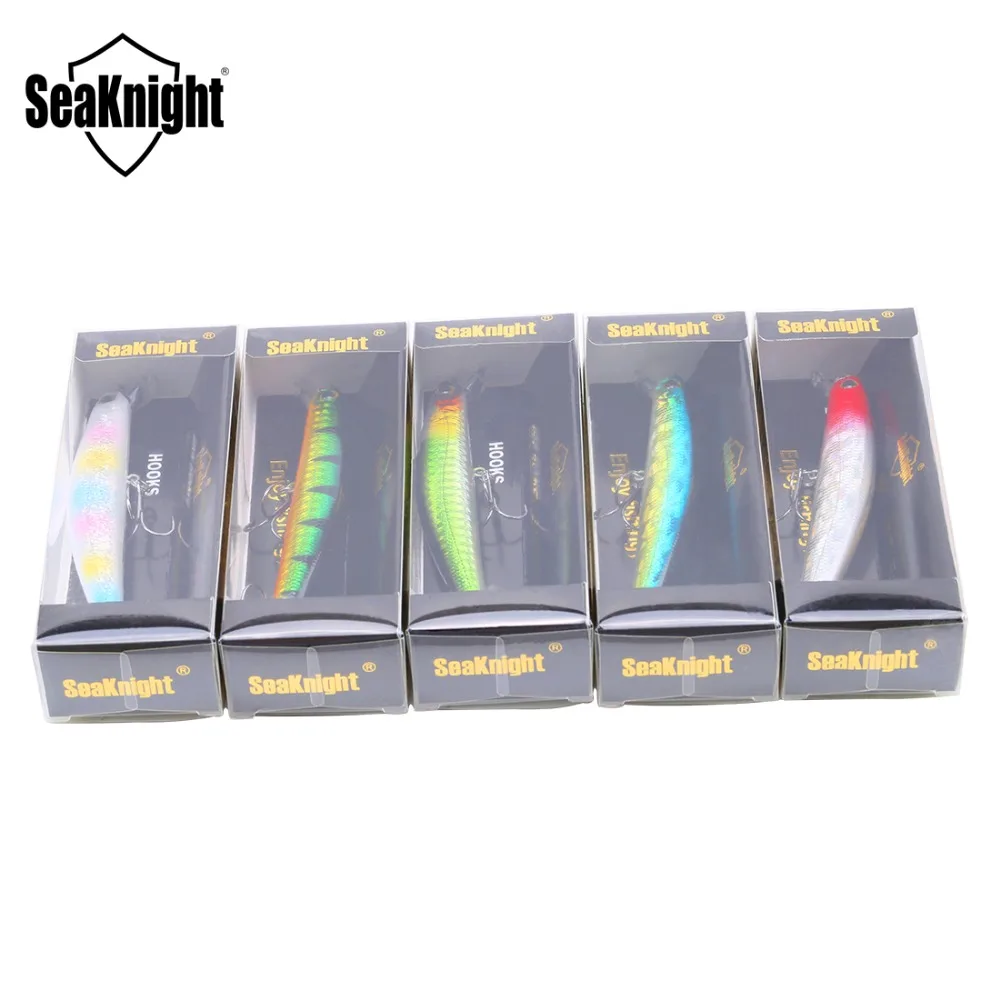 SeaKnight SK025 11g 100 мм 0 5 м рыболовная приманка 1 шт. жесткая плавающая Minnow пластиковая