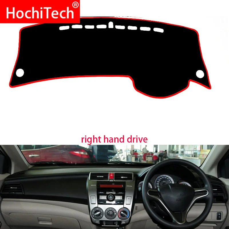 Для Honda city 2008 2009 2010 2011-2014 правый и левый руль приборной панели автомобиля чехлы