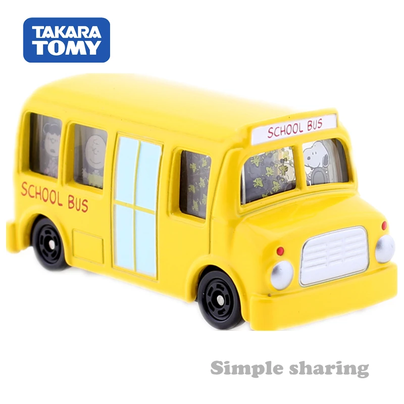 Набор моделей для школы Takara Tomy Dream Tomica No.154 SNOOPY миниатюрные детские игрушки литья