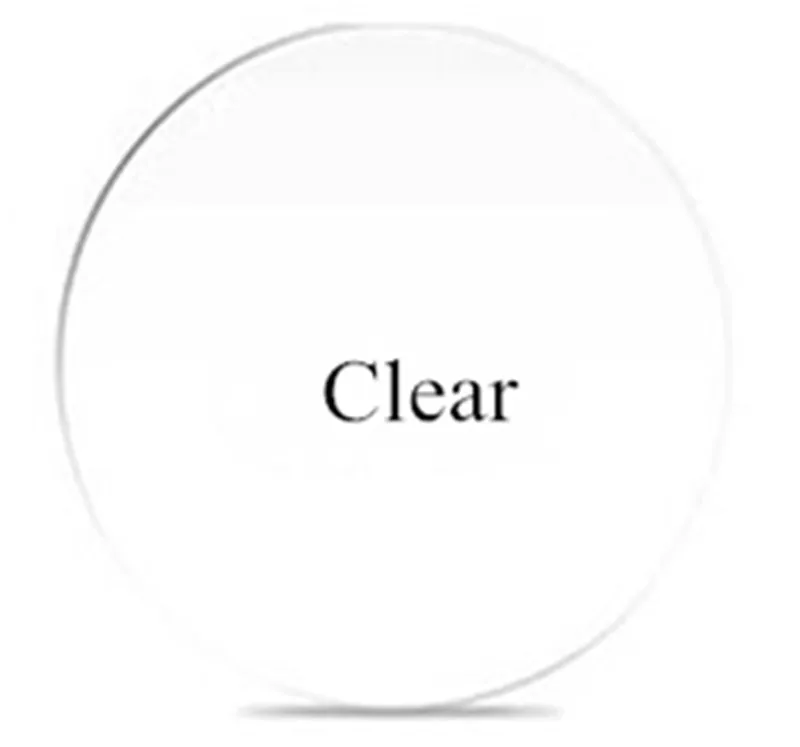 Clear Color Бренд Chashma, качественные антибликовые MR-8, УФ 400, по рецепту, 1,61 ИНДЕКС, линзы, фиолетовые, розовые, серые цветные линзы - Цвет линз: Clear Color