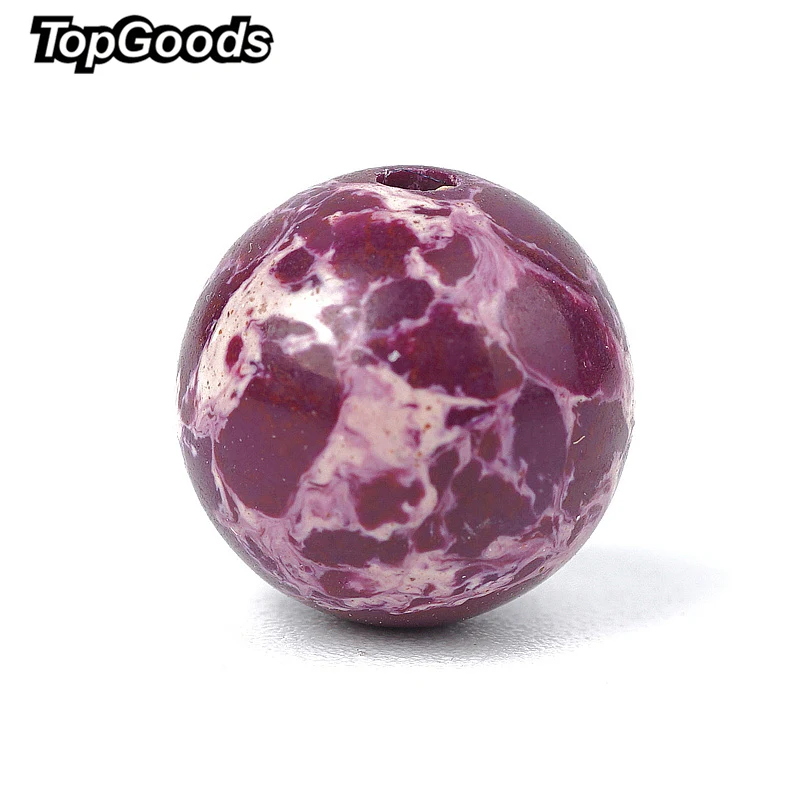 TopGoods природные морские фотообои бусины Amaranth Red Emperor Snakeskin россыпью 8 мм по месяцу