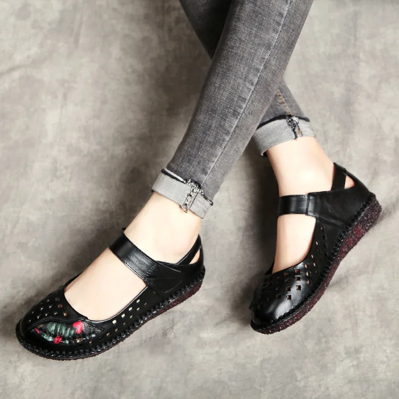 Сандалии для матери среднего возраста удобные летние новые модные сандалии с