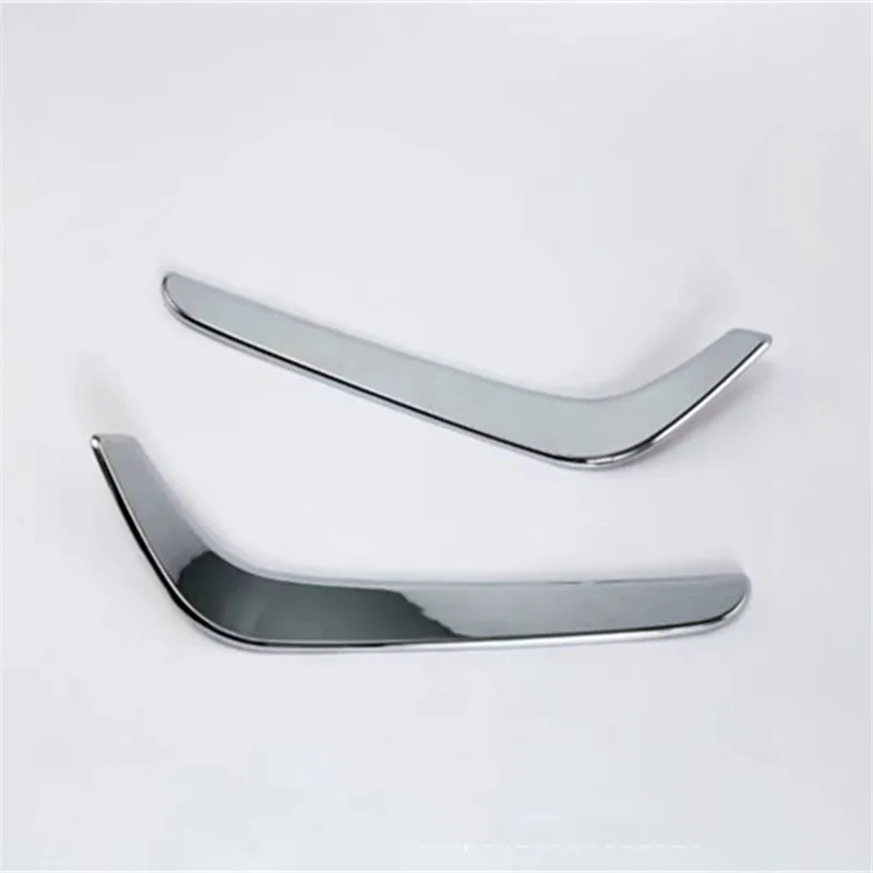 

High Quality ABS Chrome Front Fog Light Eyebrow cover Trim Fog lamp shade Trim Fit For Honda CRV 2017 CR-V