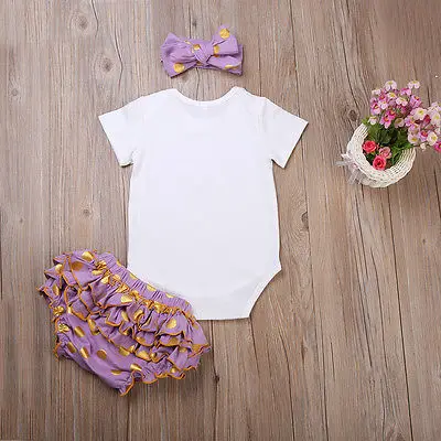 Комплект детской одежды 3 шт./компл. Одежда для новорожденных младенцев девочек