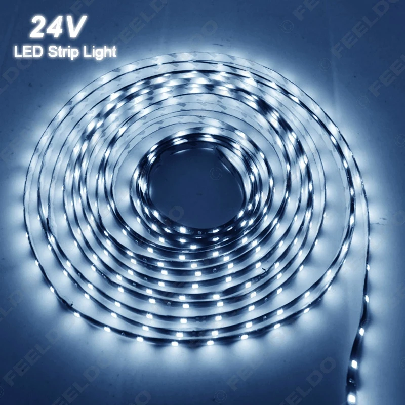 Белая светодиодная лента для украшения автомобиля декоративная дневных ходовых