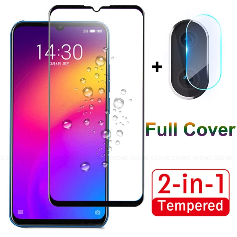 Закаленное стекло 2 в 1 для Meizu Note 9 6 дюйма Защитная пленка объектива камеры Note9 Meizu9