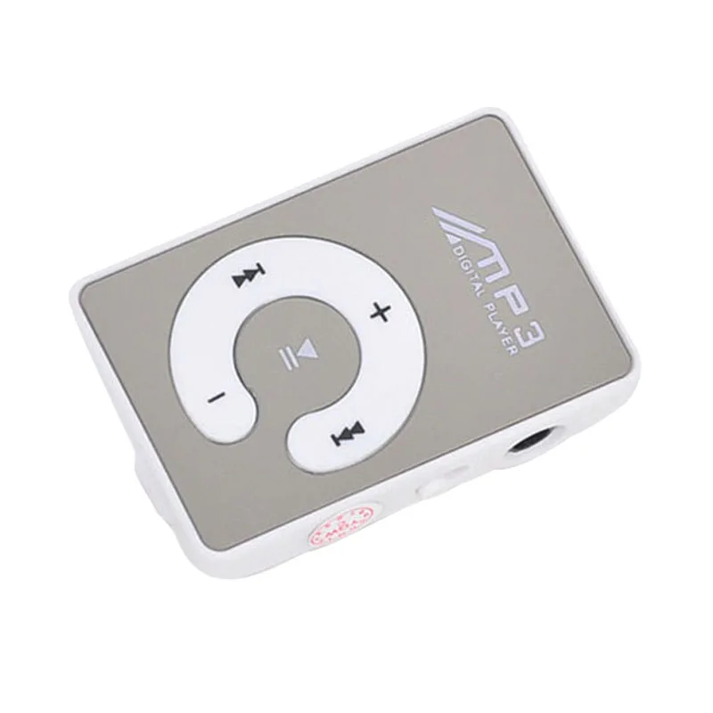 MP3 плеер горячий USB цифровой Mp3 музыкальный мини зеркало клип Поддержка 8 Гб SD TF