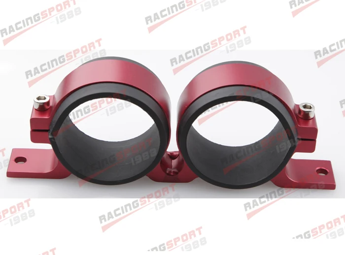 Анодированная двойная заготовка для Bosch 044 Кронштейн топливного насоса Sytec Walbro red