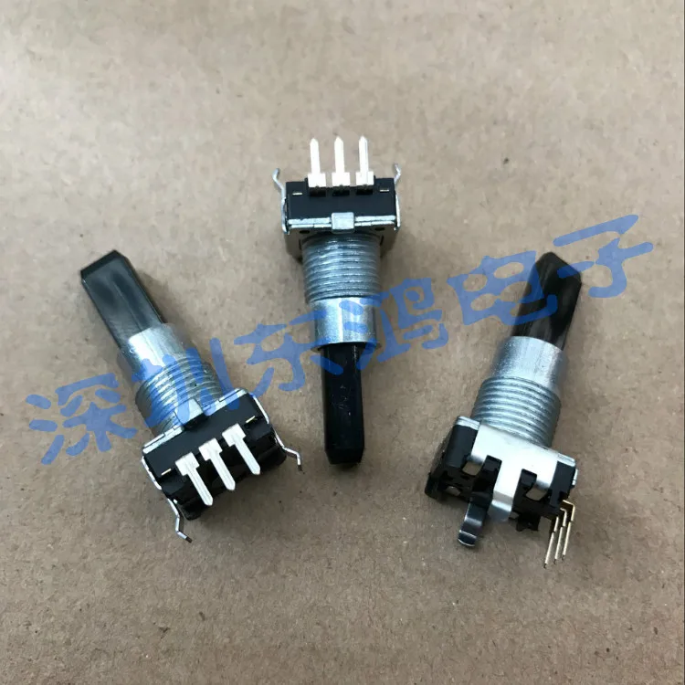 2 шт./лот EC12 энкодер EVEKD2F3024B гладкий без позиционирования 24 длины вала импульса 25