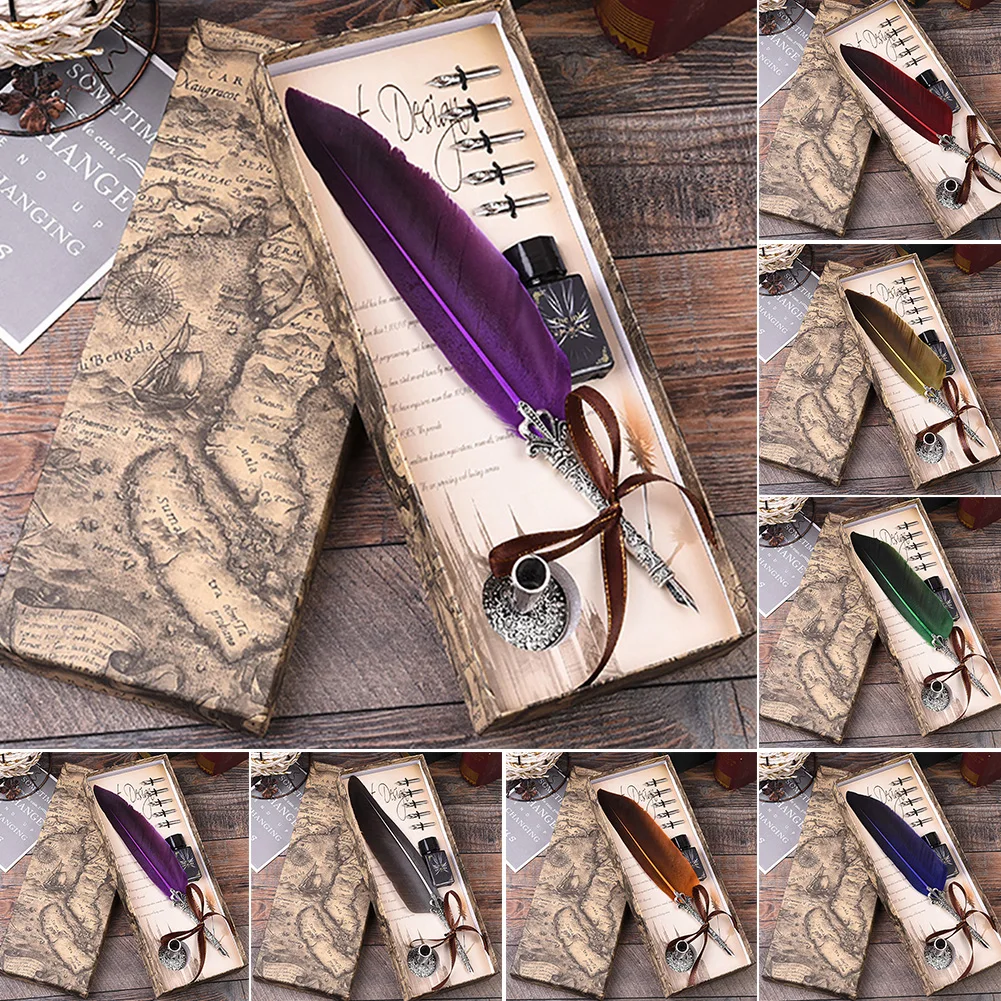 Каллиграфия подписи учитель Dip принадлежности для фонтанов Гладкий письма офиса