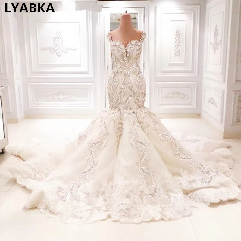 Свадебные платья 2019 Robe De Mariage романтическое сексуальное свадебное платье русалки