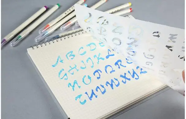 1 шт полый пластиковый трафарет шаблоны Скрапбукинг Фотоальбом diy принадлежности для рукоделия Тиснение Бумага Шаблон инструмент для рисования
