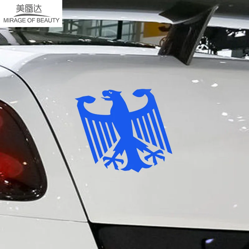 Классический германский Орел флаг наклейка на кузов автомобиля Светоотражающая