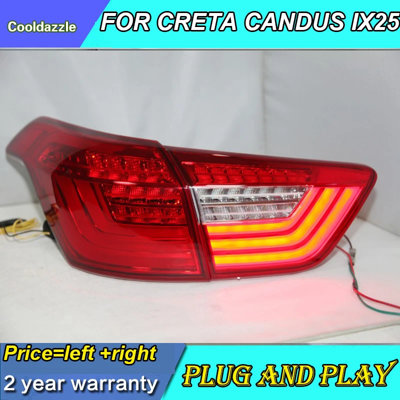 Задние светодиодные фонари для Hyundai IX25 Cantus Creta 2014 2015 2016 2017|Фара авто в сборе| |