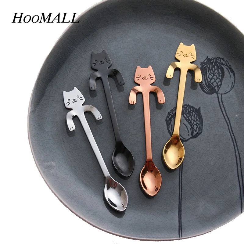 Hoomall 1 шт. нержавеющая сталь перемешивание столовые приборы десертные закуски