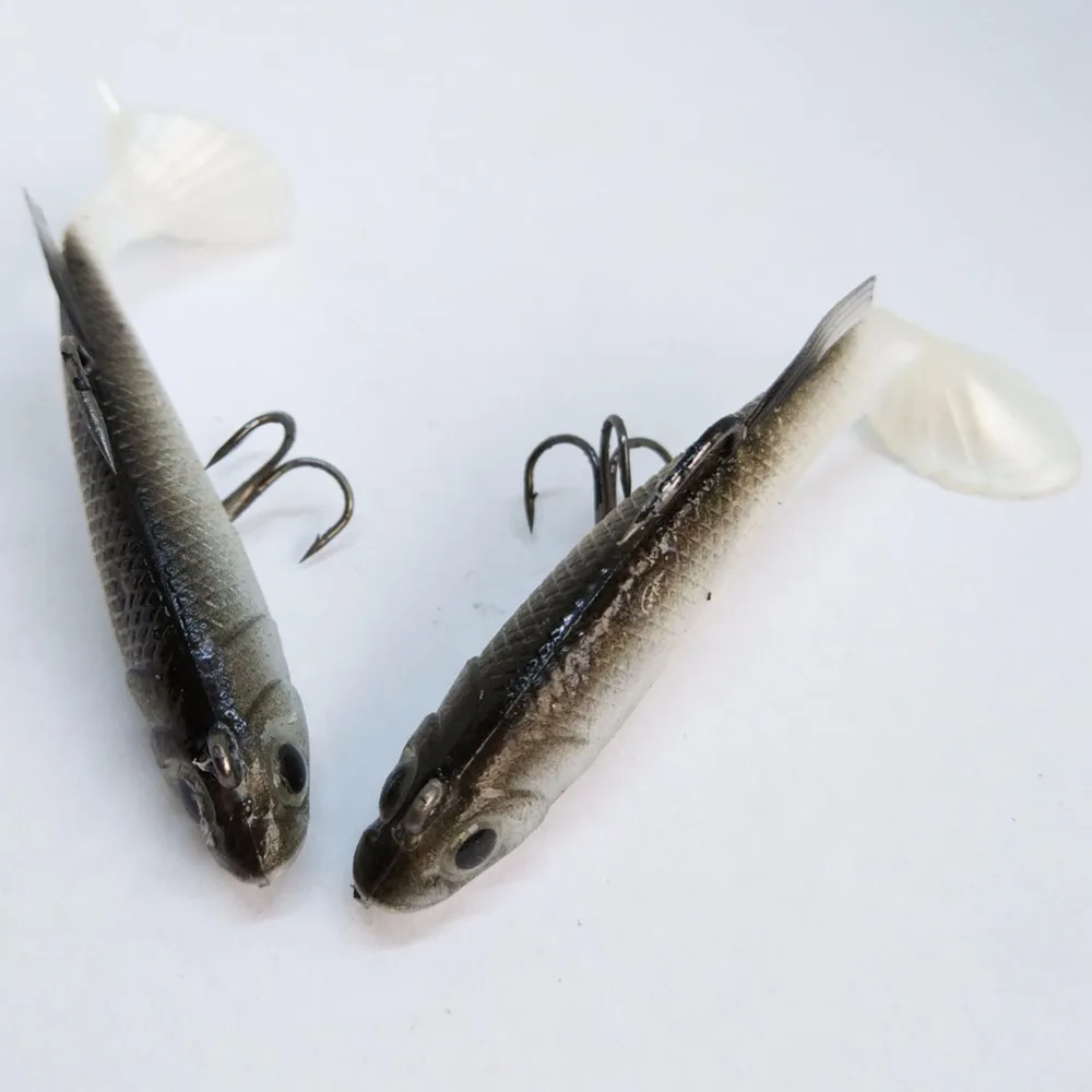 1 шт./3 шт. мягкие приманки Swimbait 3 35 &quot0 44 oz для рыбалки на карпа Реалистичная