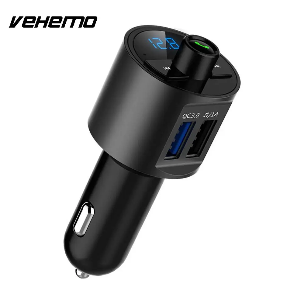Bluetooth Receiver FM Transmitter Car Handsfree Adapter Smart Charger Universal Wireless Radio | Автомобили и мотоциклы