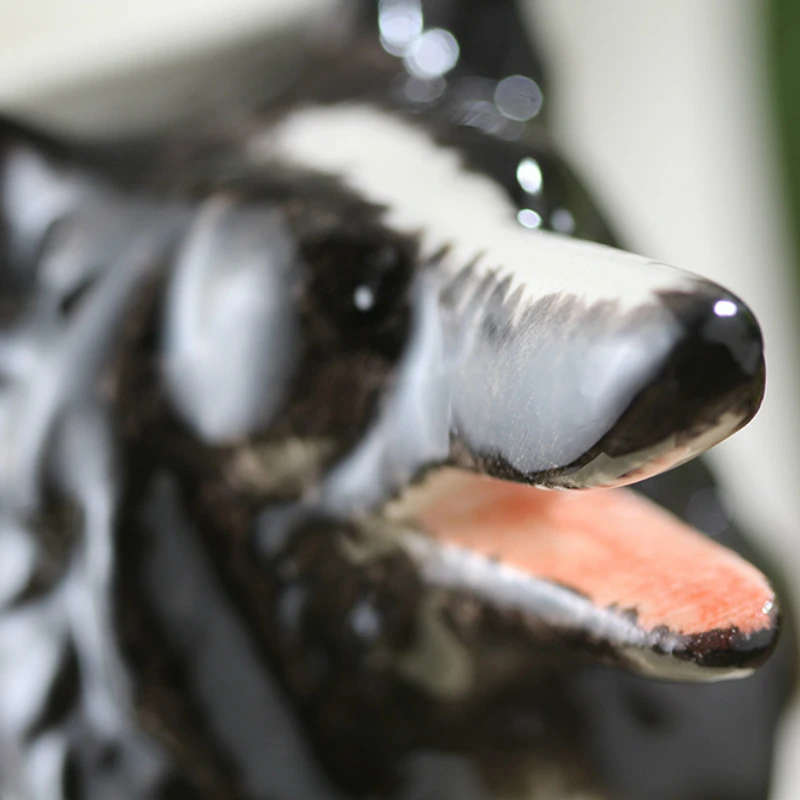 Border Collie кофейные кружки креативные чашки и кружка собака 3D мультяшная чашка