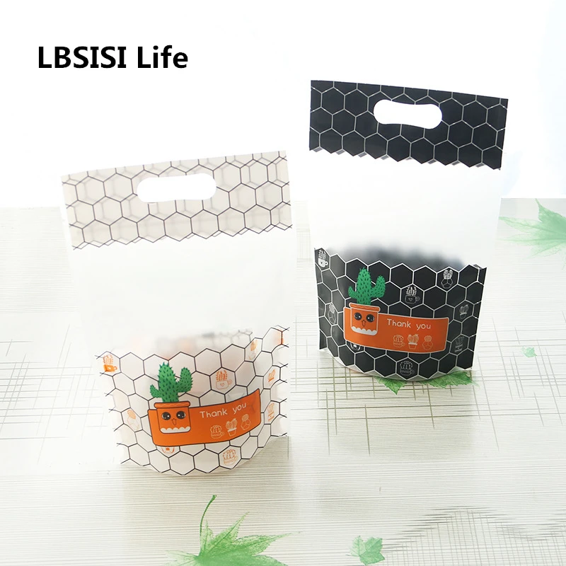 LBSISI Life 50 шт. рождественские конфеты печенья подарок на молнии пластиковые упаковочные пакеты ручные печенья посылка свадебный мешок