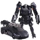 Крутые черные игрушки-трансформеры KUBIANBAO KBB для мальчиков из пластика и сплава, аниме, Классические фигурки динозавров, модель робота, игрушка, подарок для детей