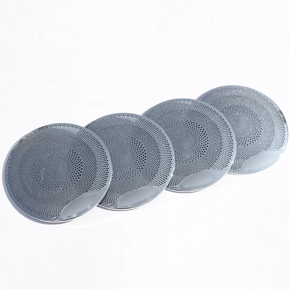 4pcs W213 Matte Chrome Door Speaker Cover Trim Sticker For Mercedes Benz C Class W205 GLC200 2015 2016 Car Accessories | Автомобили и