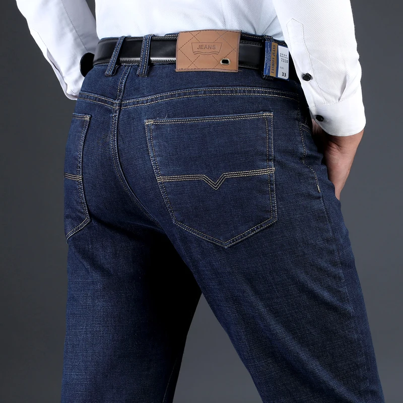 Брендовые джинсы для мужчин осень 2018 модные джинсовые мотобрюки байкер