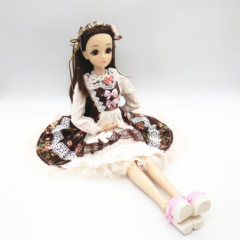 Пушистая юбка для 1/3 60 см куклы BJD Милая одежда платье пасторальный стиль одежда праздничная юбка DIY аксессуар элегантный костюм игрушки