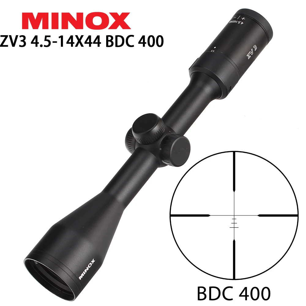 MINOX ZV 3 4 5 14X44 BDC 400 тактические охотничьи прицелы с регулировкой по боковому