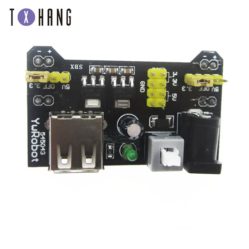 3 V/5 V MB102 макет модуль питания + MB-102 830/400 точек Solderless Прототип макетная плата