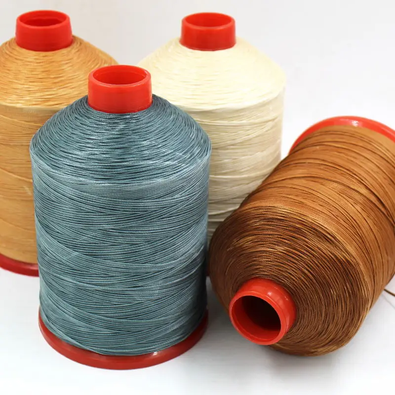 Aoyi плоская восковая нить 1 мм для ручного шитья кожи, плетения и воскования, сильная, стойкая к износу, хороший эффект.