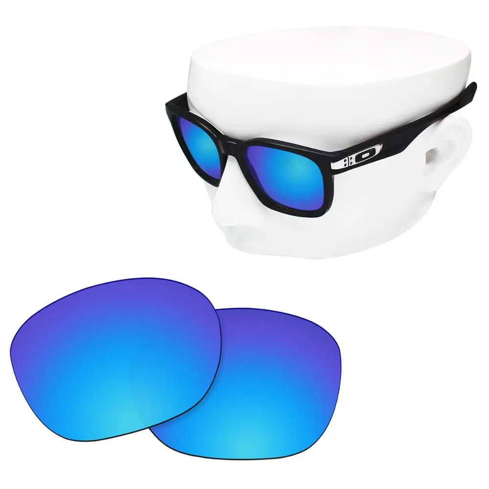 Поляризованные Сменные линзы OOWLIT синего цвета для очков Oakley Garage Rock OO9175