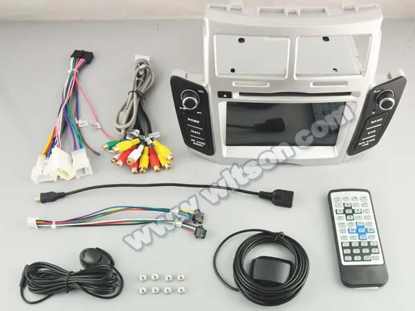 WITSON Автомобильная навигационная система gps для TOYOTA YARIS bluetooth новая технология +