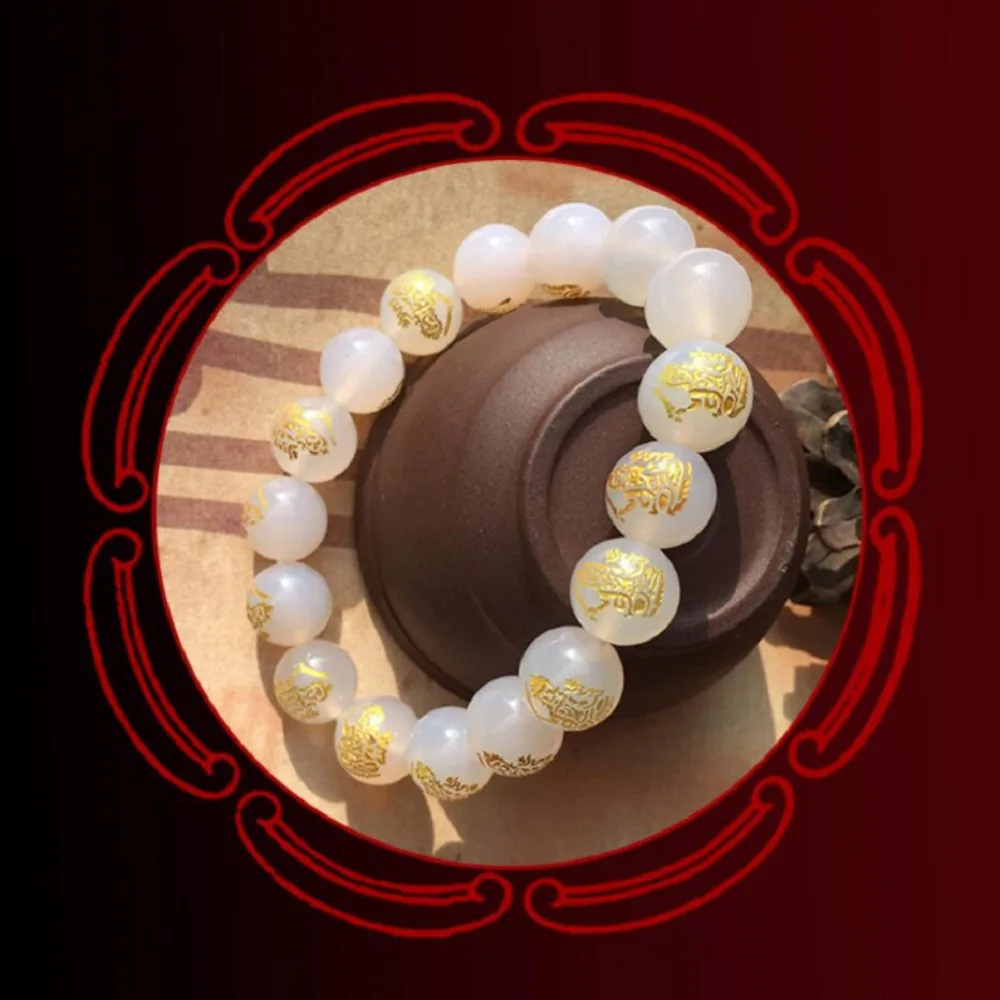 Фэн шуй браслет Будды из хрустального стекла + один бесплатный красный W3054|bracelet