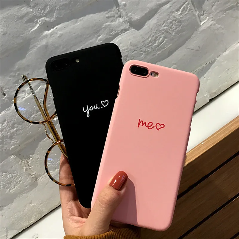 Милый чехол для телефона с розовым сердцем iphone XMax Xr XR 6S 7 7Plus 6Plus 8 8Plus X 5 5S SE PC Чехлы