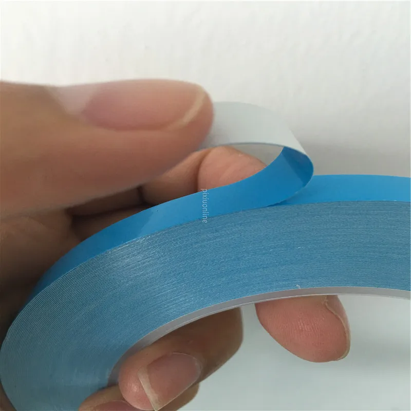 

DS203b Thermal Dissipation Adhesive Tape Blue Double Sided LED IC Cooling Fin Fixed Adhesive Tape Free Shipping Canada