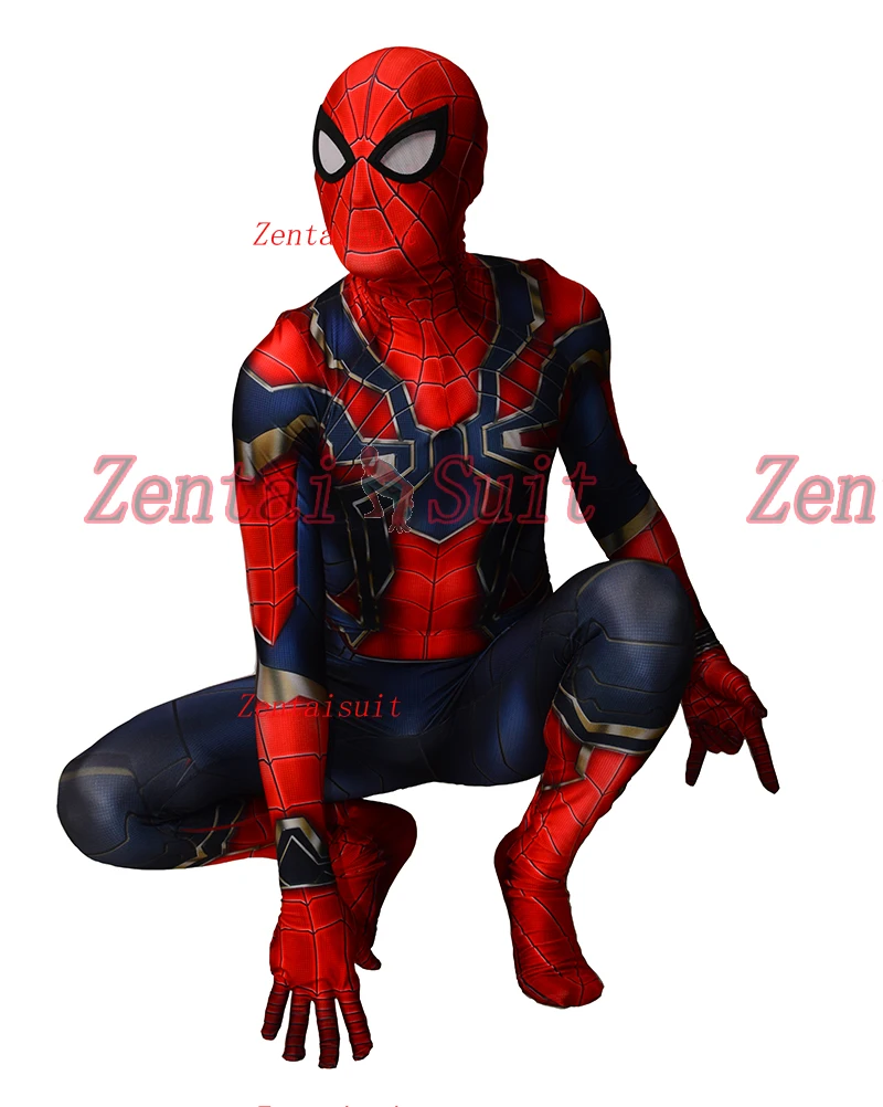 Карнавальный костюм Мстителей из фильма бесконечность война Человек-паук