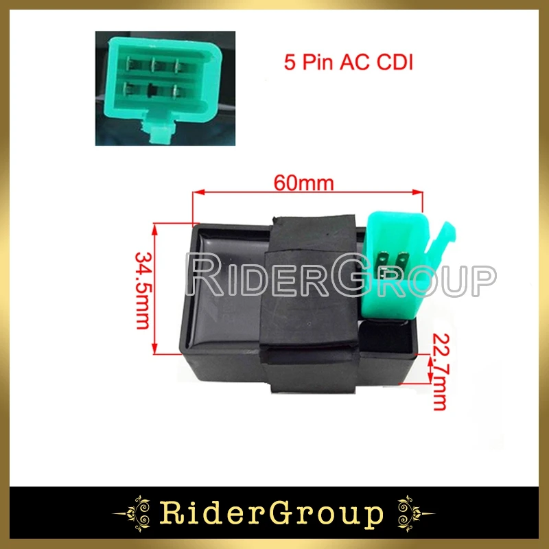 2 шт. AC зажигания CDI Коробка для ямы Байк Мотоцикл ATV Quad 50cc 70 90cc 110cc 125cc 140cc 150cc 160cc