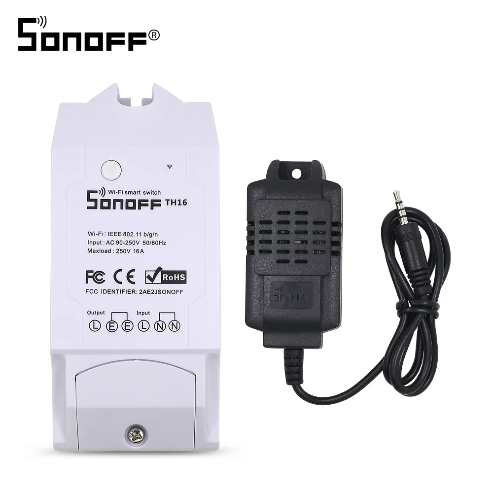 Новые поступления Высокая точность Sonoff сенсор Si7021 датчик температуры и влажности Зонд-монитор модуль для Sonoff TH10 и Sonoff TH16