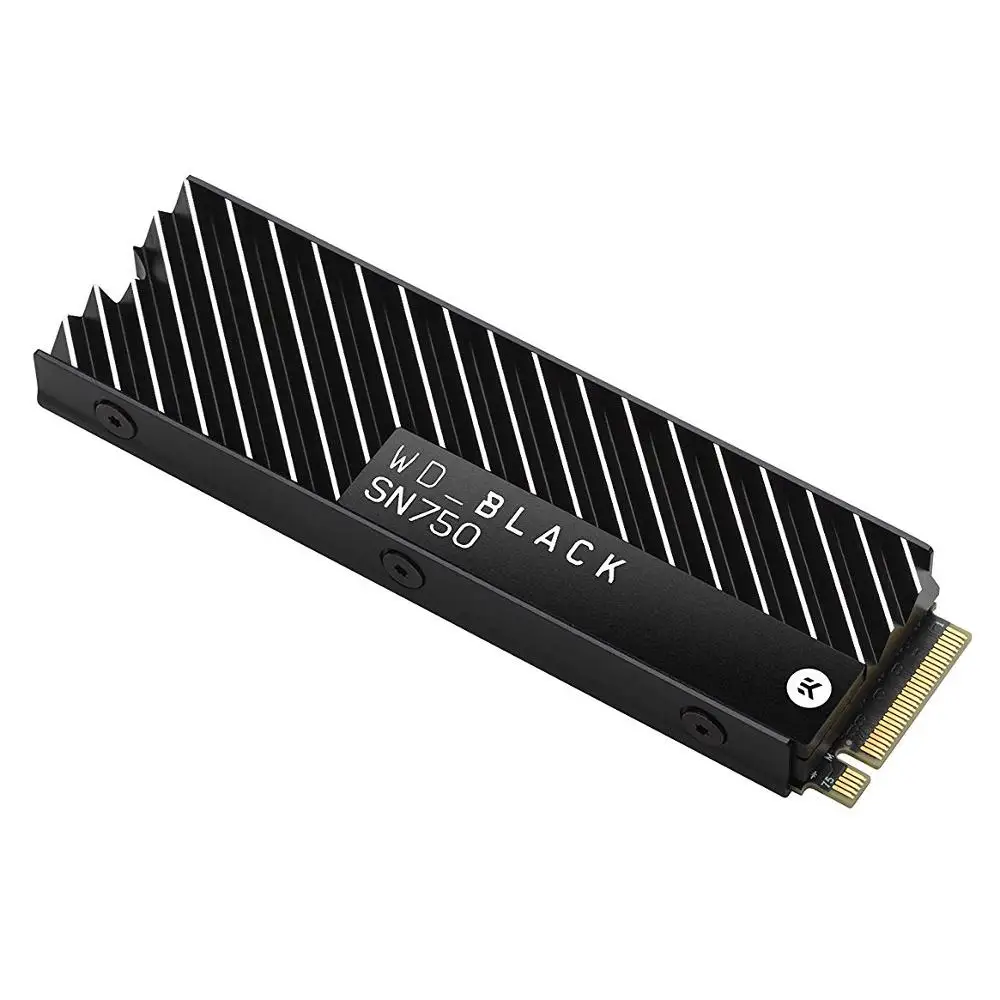 WESTERN DIGITAL WD BLACK SN750 SSD 250GB 500GB 1 ТБ M.2 2280 NVMe PCIe Gen3 * 4 Внутренний твердотельный