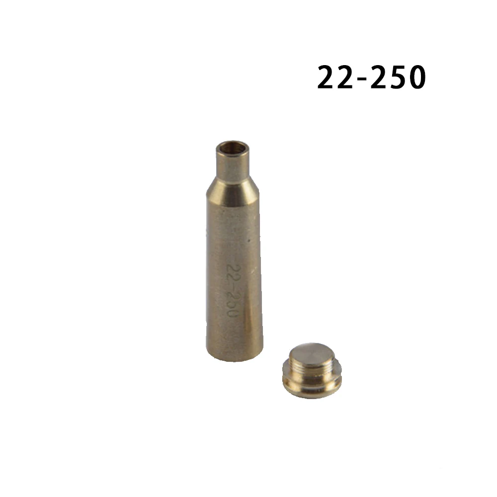 22-250 CBSEBIKE охотничий прицел. 222REM. 223REM CAL.30. 303. 308. 45 7 мм 8 мм 12GA 20GA Картридж красный лазерный Boresighter - Цвет: 22-250