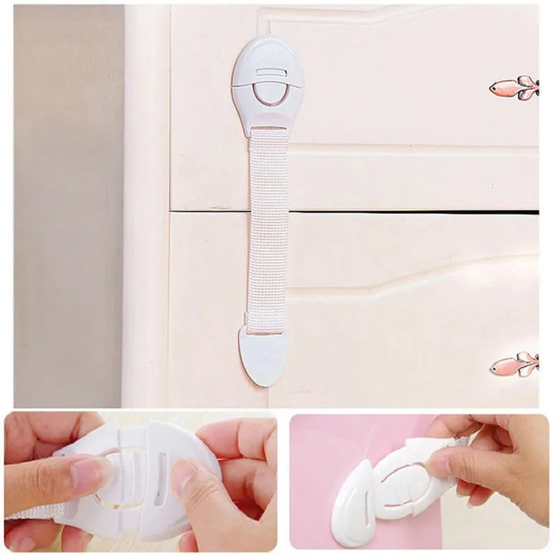 

Brand New 5Pcs/Set Baby Child Fridge Drawer Door Cabinet Cupboard Safety Lock